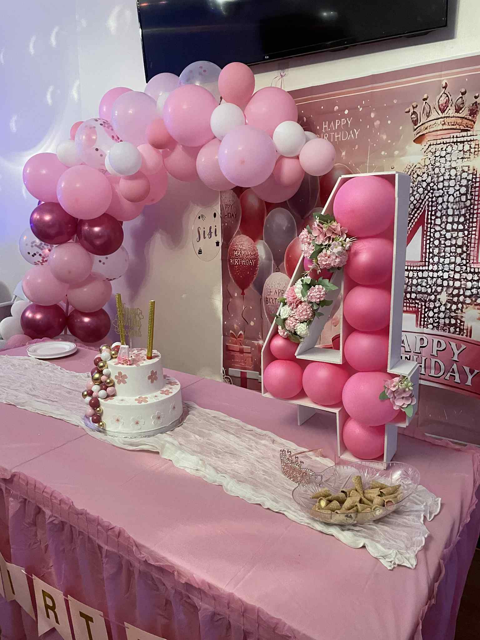 Girl Birthday Party Decor