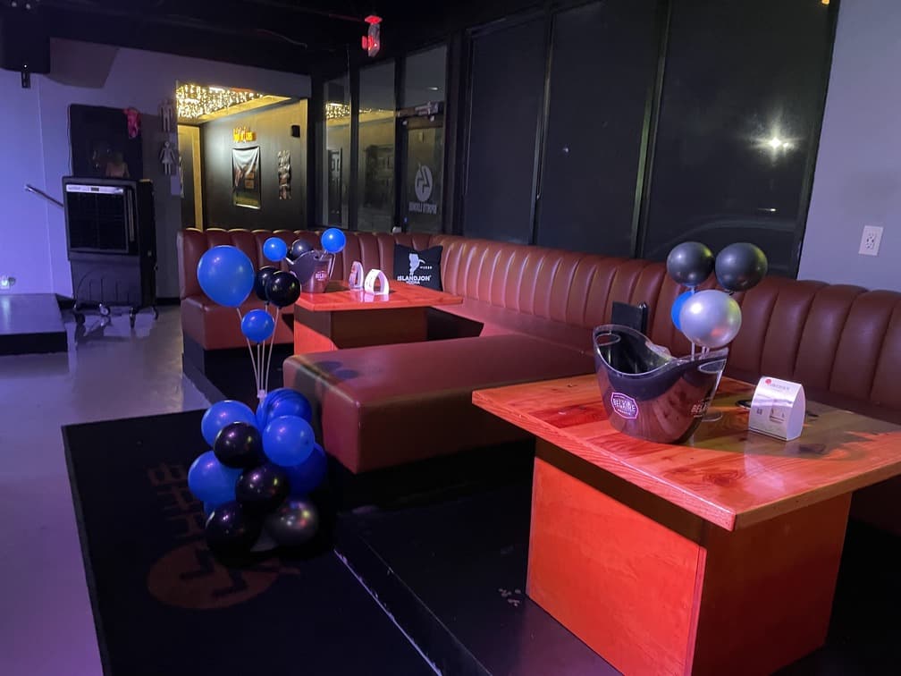 Birthday Party Decor in a restaurant - Main View