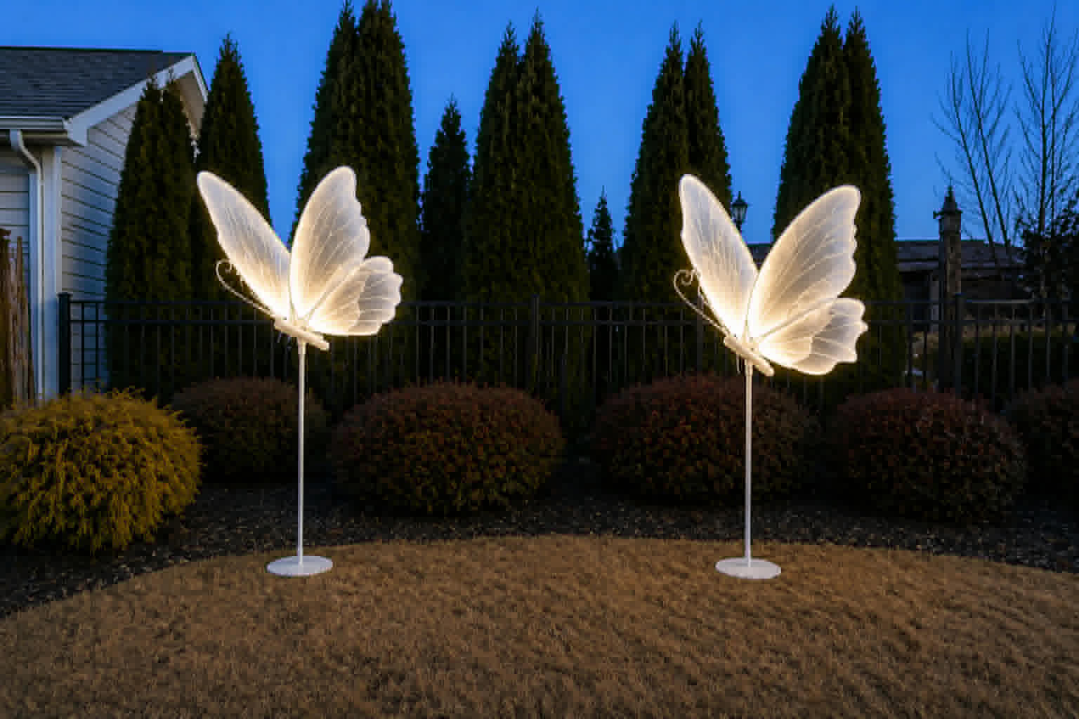 Illuminated butterflies 2